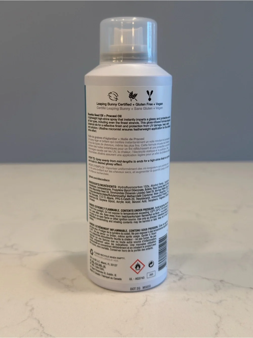 IGK Disco Disco Clear Gloss Shine Spray 5.3 OZ